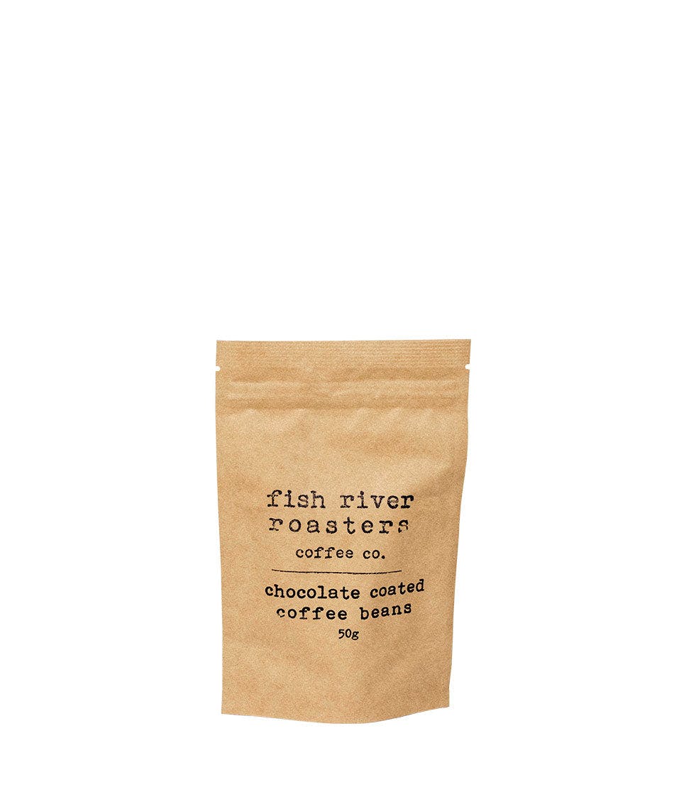Chocolate Coated Coffee Beans - Fish-River-Roasters-Chocolate-Coffee-Beans-50g-1